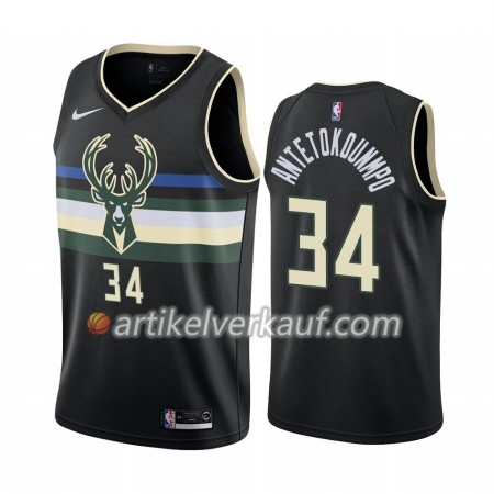 NBA Milwaukee Bucks Trikot Giannis Antetokounmpo 34 Nike 2019-2020 Statement Edition Swingman - Herren